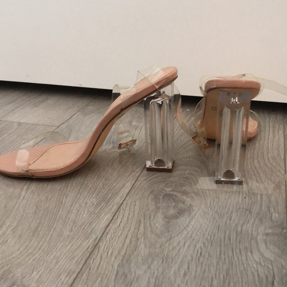Clear block heels - Picture 3 of 3
